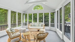 Screened in porch