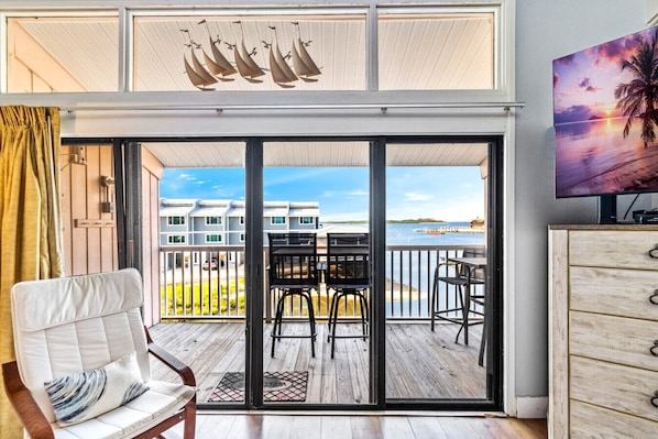 A studio with style, Lighthouse Collector is a beautiful condo with high ceilings and lots of natural light