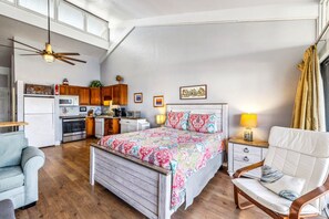 Open floor plan with beautiful decor
