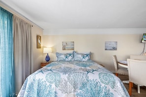 Comfortable king bed