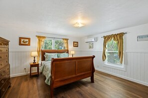 Bedroom 1 with a queen bed