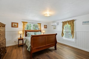 Bedroom 1 with a queen bed