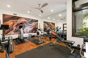Fitnessbereich