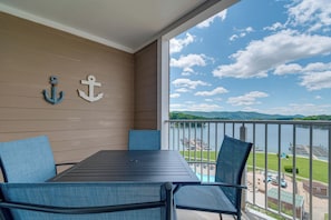 Private Balcony | Lake & Mountain Views