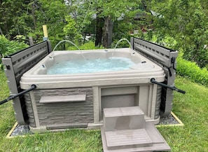 Bain à remous extérieur