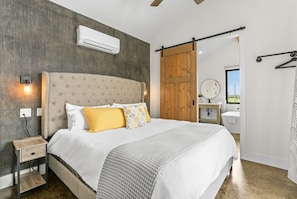 Comfy bed, peaceful sleep