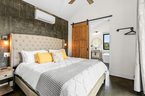 Comfy bed, peaceful sleep