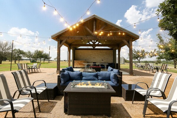 Cozy nights by the firepit