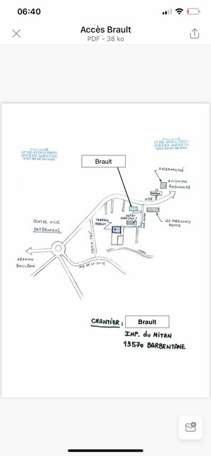 Mapa da propriedade
