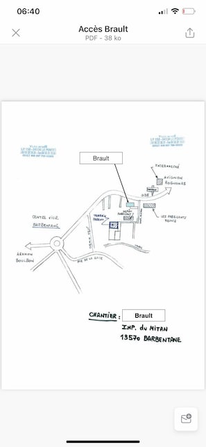Mapa da propriedade