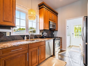 Cook like a pro in our fully equipped kitchen with all the essentials!