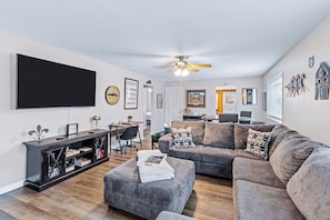 "The couch is massive and was comfortable." Megan