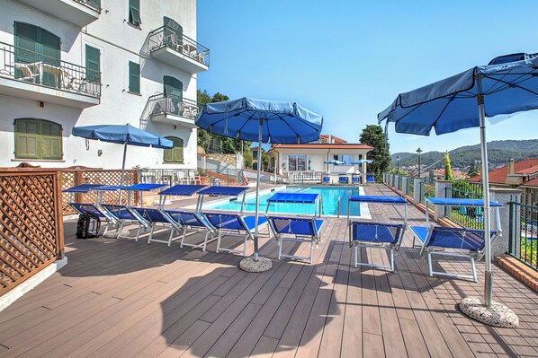 Piscine partagée