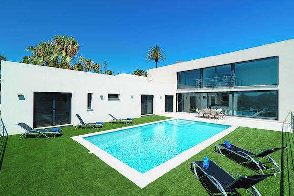 with private pool and terrace