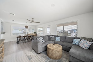 This is the main living room area of the home
