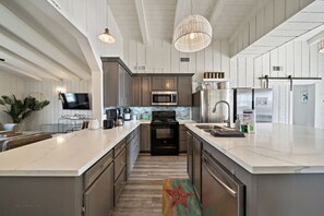 Whip up delicious meals in this charming kitchen