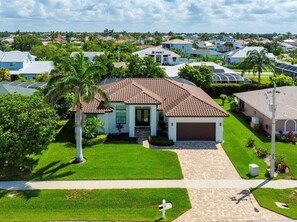 Front of House Aerial View