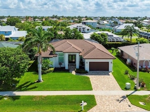 Front of House Aerial View