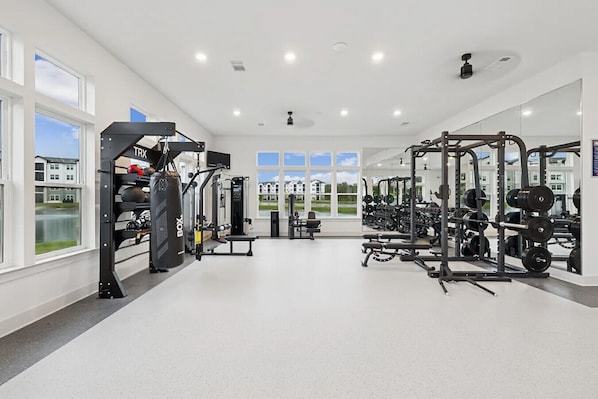 Fitnessbereich