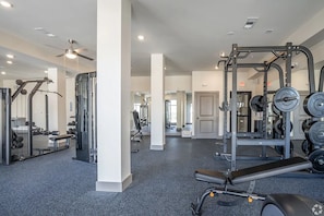 Fitnessbereich