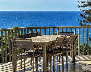 Breathtaking ocean views from the home and lanai!