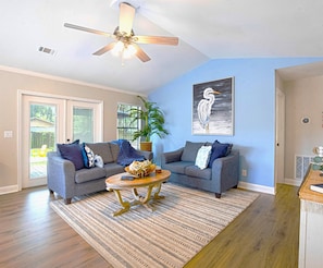 Spacious Living and dining perfect for family hangouts!