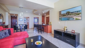Enjoy the spacious main room.