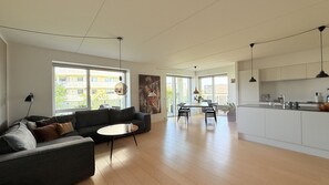 Kitchen, Living Room