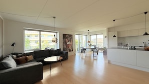 Kitchen, Living Room