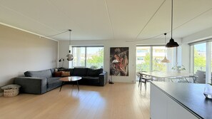 Kitchen, Living Room