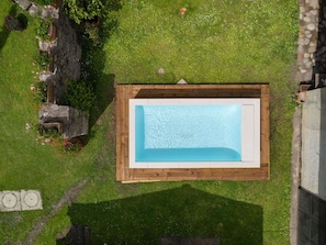 Piscine, Composite, Jardin, Loisir, ArriÚre-Cour, Tache De Bois, Pelouse, Aménagement Paysager, Dur, Gazon Artificiel