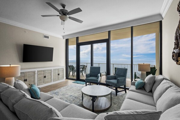 Living area on ocean

