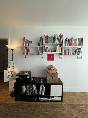 The living room