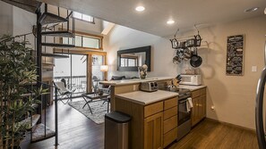 view from kitchen