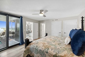 Main bedroom with king bed