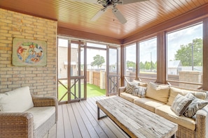 Screened-In Porch | Covered Balcony | Outdoor Dining Areas | Boat Dock