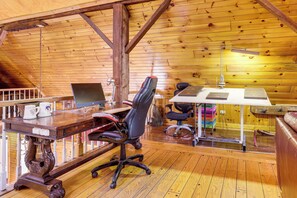 Living Area | Workspace w/ Monitor | Drafting Table