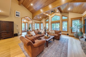 Bright and airy living room.