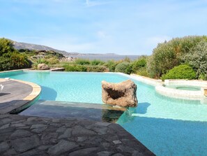 Vue sur piscine