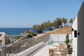 The heated pool (can be heated with additional fee) for year-round dips.
