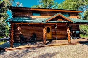 Located just off of Ski Hill Road in Driggs, Idaho, this family home is the perfect basecamp for any Teton adventure.