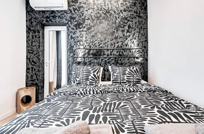 Drift into dreams in our artistic bedroom – secure your nights here!