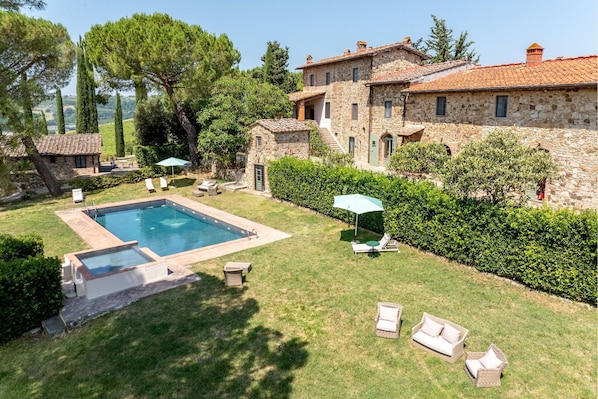 Autumn, Building Exterior, Pool, Spring, Summer