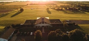 Overhead view of property