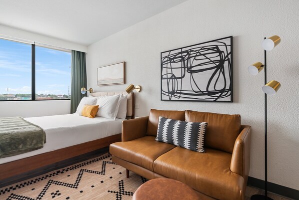 Experience the perfect blend of comfort and modern design in this inviting living space.
