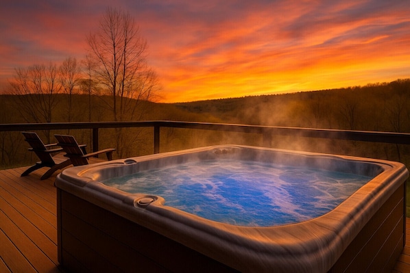 Bain à remous extérieur