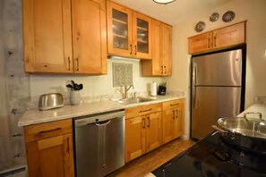 Remodeled kitchen