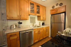 Remodeled kitchen
