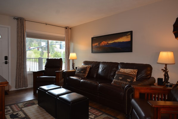 Living Room with pullout queen sofabed