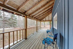 Cabin Exterior | Wraparound Deck w/ Seating